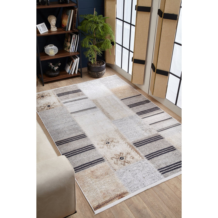 Langley Street Chafin Machine Woven Area Rug Wayfair.co.uk